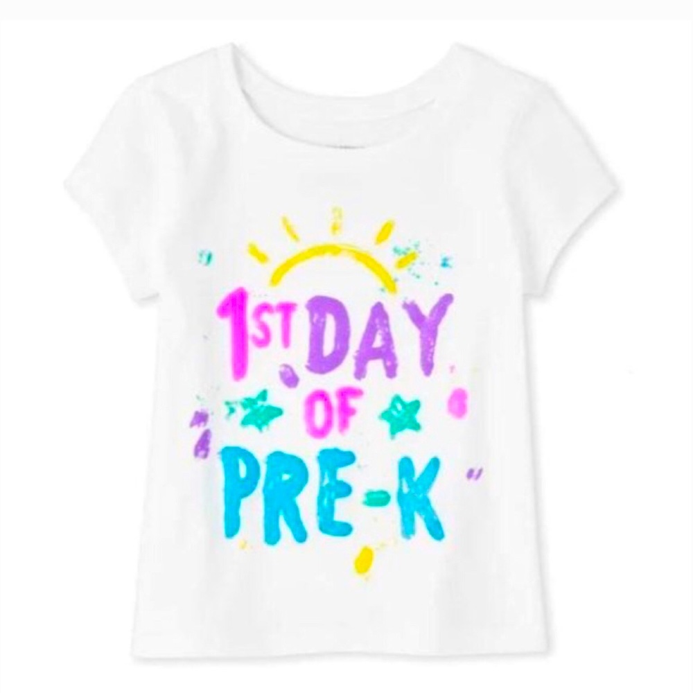 Children’s Place First Day of Pre-K 4T Top